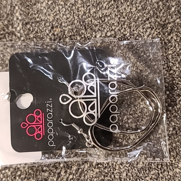 Eco Chic Silver Earrings - Picture 3 of 3